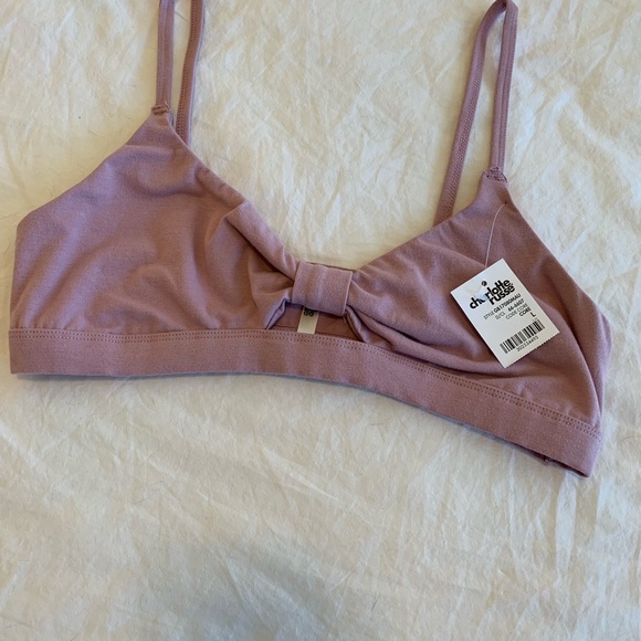 Charlotte Russe Other - NWT Pink Bralette Size Large